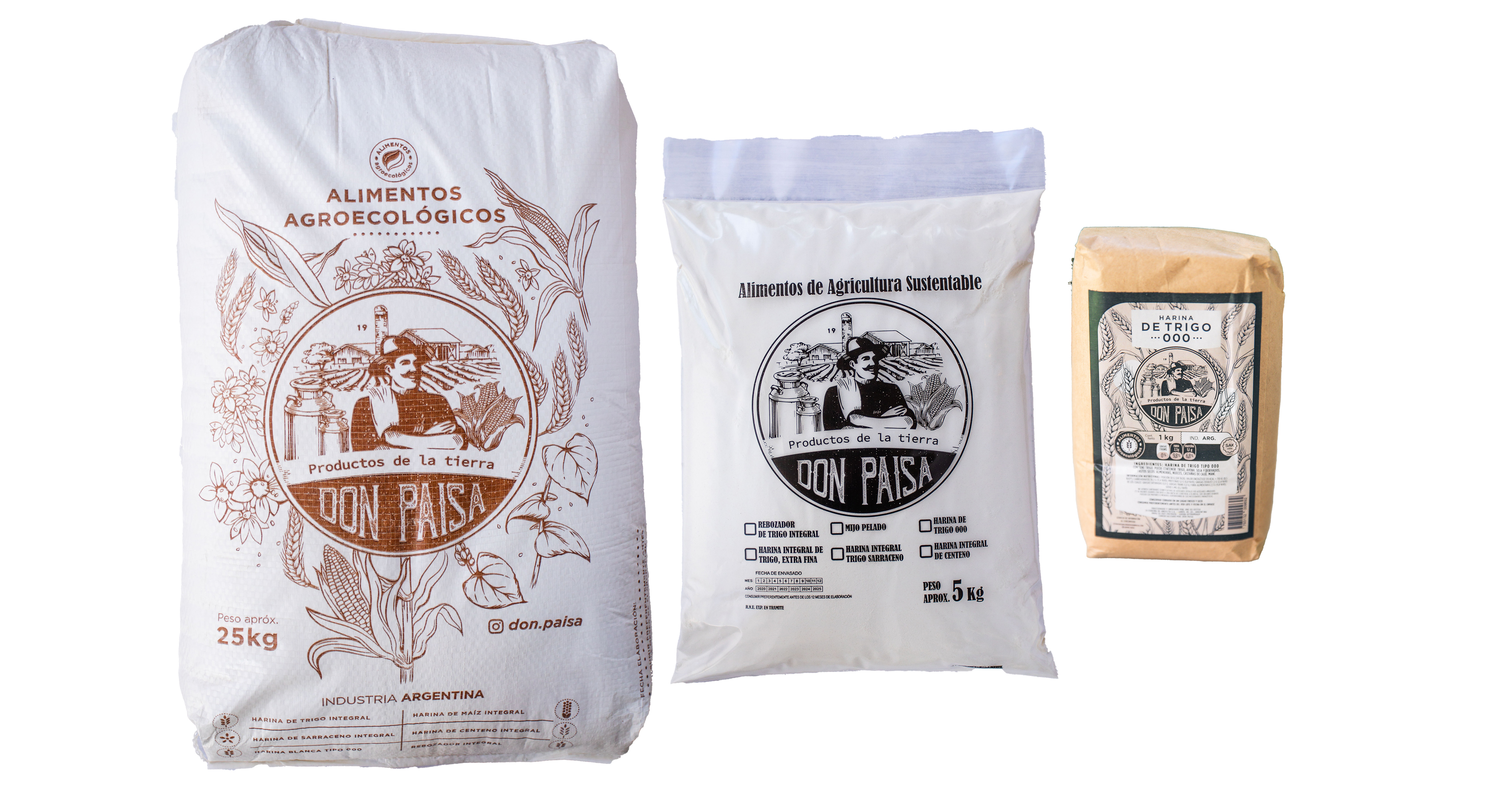 Envasado de harina Don Paisa