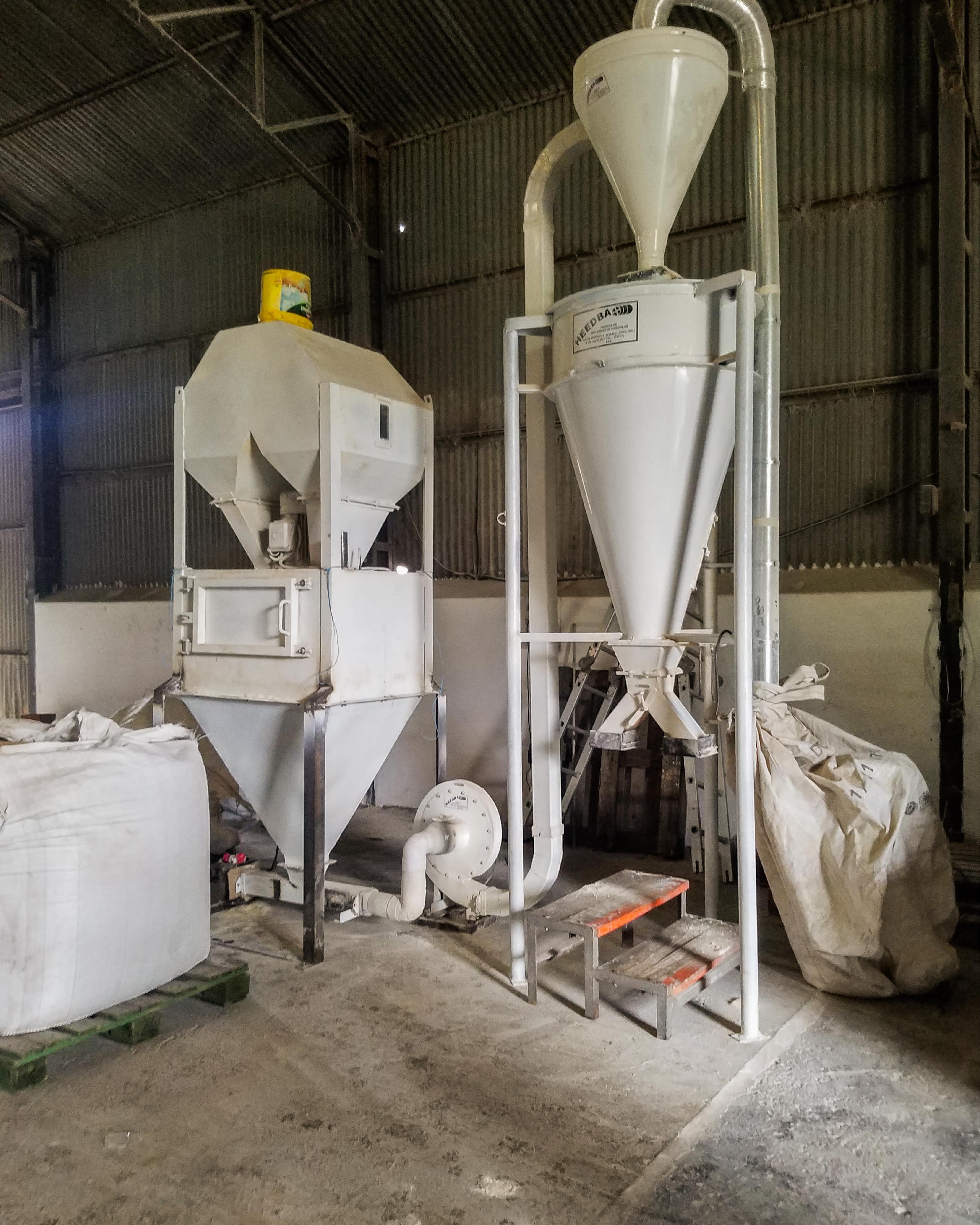 Molienda del trigo para harina